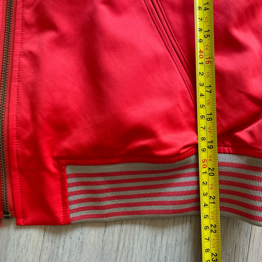 Ralph Lauren Embroidered Satin Bomber Jacket - Picture 13 of 15